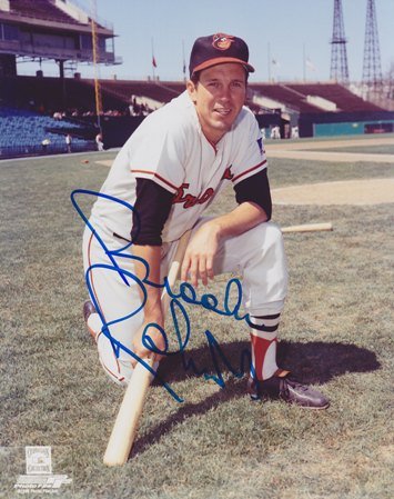 Brooks Robinson Autographed Baltimore Orioles 8x10 Photo - 1983 Hall of Fame - 1970 World Series MVP