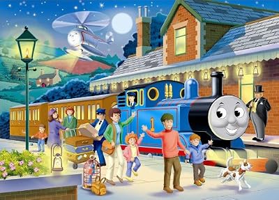 Thomas & Friends: Check in at the Station - 100 Piece Puzzle Glow-in-the-Dark
