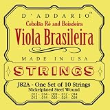 D'Addario Set Viola Brasileira Cebolaore