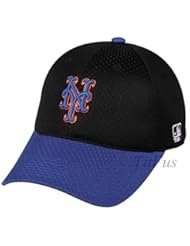 Apparel: MLB New York Mets Mesh Stretch Fit Youth Teen Kids Hat Cap