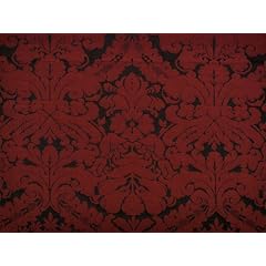 Dekostoff - Jacquard Justine 10 - bordeauxrot - Meterware