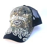 Urban Boundaries - Chevy Trucks Camouflage Bill Fire Baseball Cap