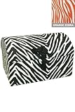IMAGE OF My Accessories Domed Jewelry Box, DOMED, ORANGE ZEBRA