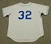 SANDY KOUFAX Brooklyn Dodgers 1955 Majestic Cooperstown Throwback Away Baseball Jersey, XL