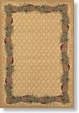 Shaw Area Rugs: Kathy Ireland Aloha Rug: Pineapple: Ivory: 5'5x7'9 Rectangle
