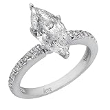 14k White