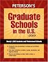 Graduate Schools in the U.S. 2009 (Peterson's Graduate Schools in the Us)