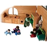 Handmade Open Wooden Doll House