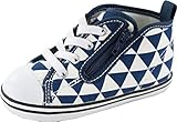 (コンバース) CONVERSE BABY ALL STAR N SANKAKU Z 子供 ベビー キッズ ローカット スニーカー オールスター (7.0[14.0cm], ネイビー)