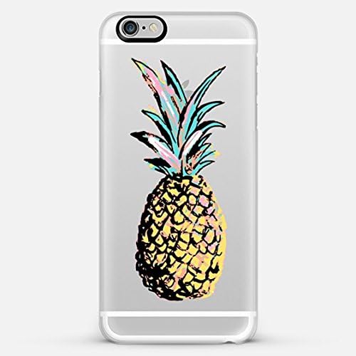 Casetify Pastel Party Pineapple iPhone 6 Plus Case (Frosty White)