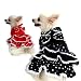 Charming Polka Dot Ruffle Dress - Size 4