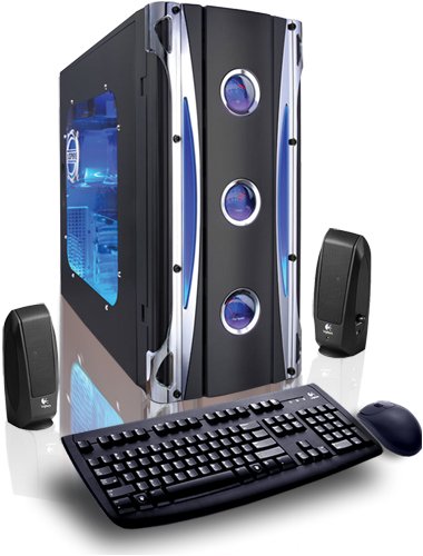 510Ry%2BhGJ6L CybertronPC XCRUISER PCXCR4000BKJ Black AMD Athlon 64 X2