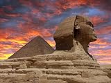The Sphinx and the Pyramid of Cheops Egypt Poster Art Historical Architecture Posters 12x18