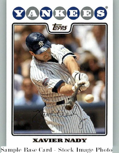 2008 Topps Update Gold Foil #UH36 Xavier Nady - New York Yankees (Baseball Cards)