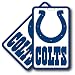 Indianapolis Colts Two Pack Soft Laser Bag Tag
