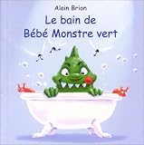 Le Bain de b�b� monstre vert