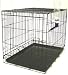 Brand New Folding Dog Cat Kennel Crate Cage 36x23x26 w/Drinking Tube SA36PC