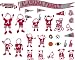 NCAA Alabama Crimson Tide Decal Family