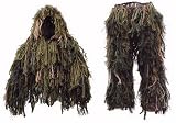 Ghillie Jacket & Pants Woodland Size XL-XXL