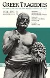 Greek Tragedies, Volume 1 (Greek Tragedies)