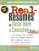 Real-Resumes for Social Work & Counseling Jobs: Including Real Resumes Used to Change Careers and Transfer Skills to Other Industries (Real-Resumes Series)