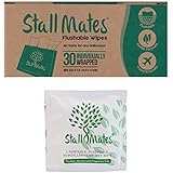 Stall Mates: Flushable, individually wrapped wipes for travel. (30 on-the-go singles)