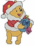 Winnie the Pooh Plastic Canvas Counted Cross Stitch Kit