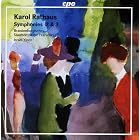 Karol Rathaus: Symphonies 2 and 3 by Karol Rathaus, Israel Yinon, and Brandenburgisches Staatsorchester Frankfurt