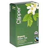 Clipper of England Organic Green Tea, Tea Bags, 20-Count Boxes (Pack of 6)