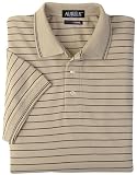 TechniCool striped pique in Khaki, Size 2XL