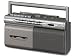 Sony CFM-20 tragbarer Radiorekorder silber
