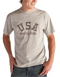 Nautica Jeans Mens USA Distressed Short Sleeve Tee