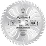 Freud TK303 Avanti 7-1/4-Inch 40 Tooth ATB Thin Kerf Finishing Saw Blade with 5/8-Inch and Diamond Knockout Arbor