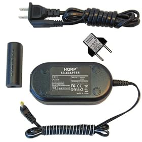 HQRP Kit AC Power Adapter and DC Coupler for Canon ACK-DC70 ACKDC70 NB-9L NB9L + Euro Plug Adapter