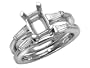 0.50 (1/2) cttw Baguette Diamonds Wedding Set LIFETIME WARRANTY