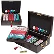 500 Las Vegas EDGE SPOT NEXGEN Poker Chips w/Mahogany Case