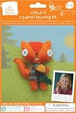 Stitch-it Squirrel Keyring