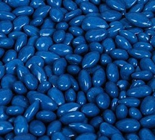 Blue Sunbursts Chocolate Covered Sunflower Seeds 1LB Bag