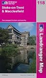 Stoke-on-Trent and Macclesfield (Landranger Maps) (OS Landranger Map)