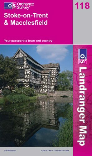 Stoke-on-Trent and Macclesfield (Landranger Maps) (OS Landranger Map)