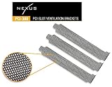 Nexus PCI-Slot Ventilation Brackets (3) units Metal Mesh PCI-300