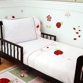 Lady Bug - Toddler Bed 4 Piece Set