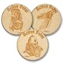 Dungeons and Dragons 4th Edition Wood Action Points - Elmore Edition
