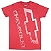 GM Chevrolet Chevy Logo Men's Red Graphic T-Shirt