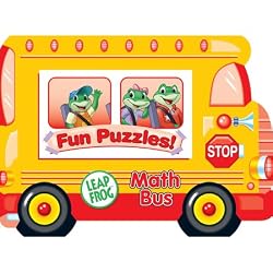 Leap Frog Math Whiz Learning Bus Tray Puzzle 60pc