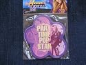 Disney Hannah Montana Part Time Pop Star purple flower magnet