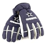 Dallas Cowboys 2-Tone Ski Gloves $7.95