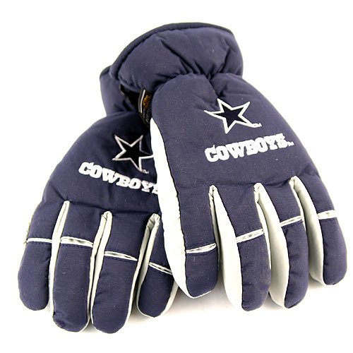 Dallas Cowboys 2-Tone Ski Gloves