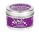 510SPtdDVKL. SL160  WISH PHEROMONE SOY MASSAGE CANDLE   4 OZ VANILLA [Health and Beauty]
