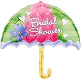 Bridal Shower Umbrella 30 Inch Foil Balloon